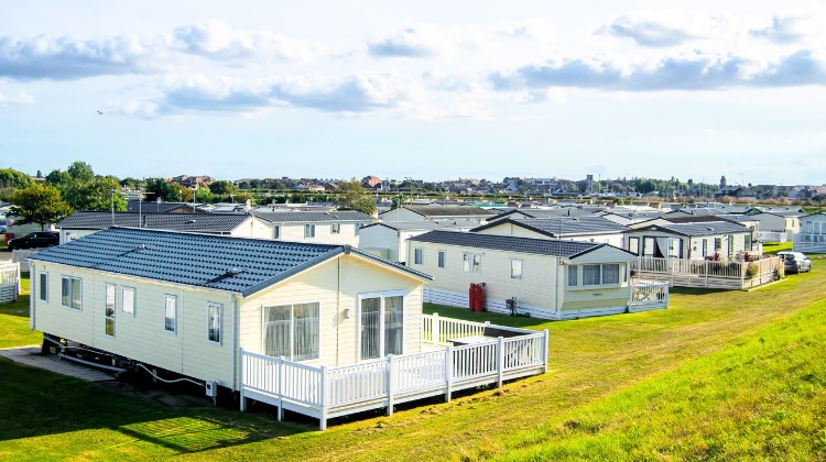 Static caravan park